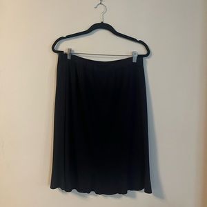 Misook XL BLUE knit skirt